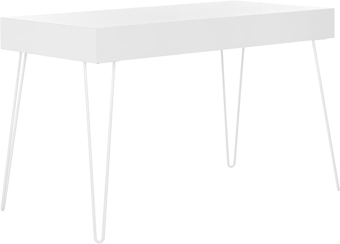 Safavieh Home Collection Cade Mid Century Retro Two Drawer Desk White