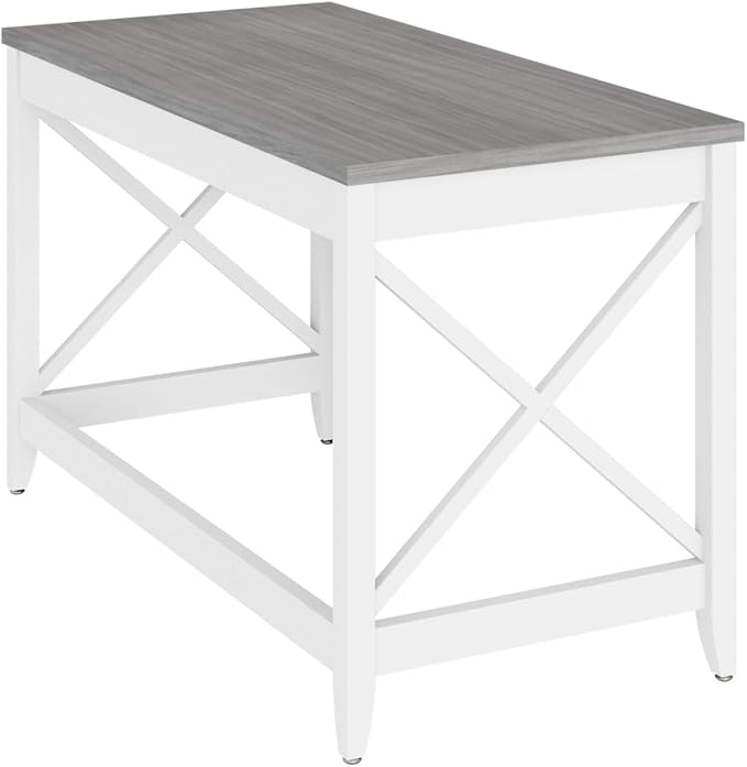 Alera Workspace by Alera Workspace by Alera Farmhouse Writing Desk 47.24 x 23.62 x 29.53 Gray