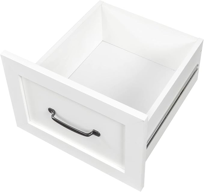 Merax L Shaped Computer Desk Home Office Desk with Hutch Drawers &amp Bookshelf Corner Desk Study Table Writing Desk with Storage for Home Office Small Writing Easy Assemble (White)