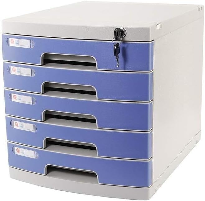Generic Lockable Data Office Storage Drawer Confidential Storage Locker Office Supplies Filing Cabinet (Size : 5)