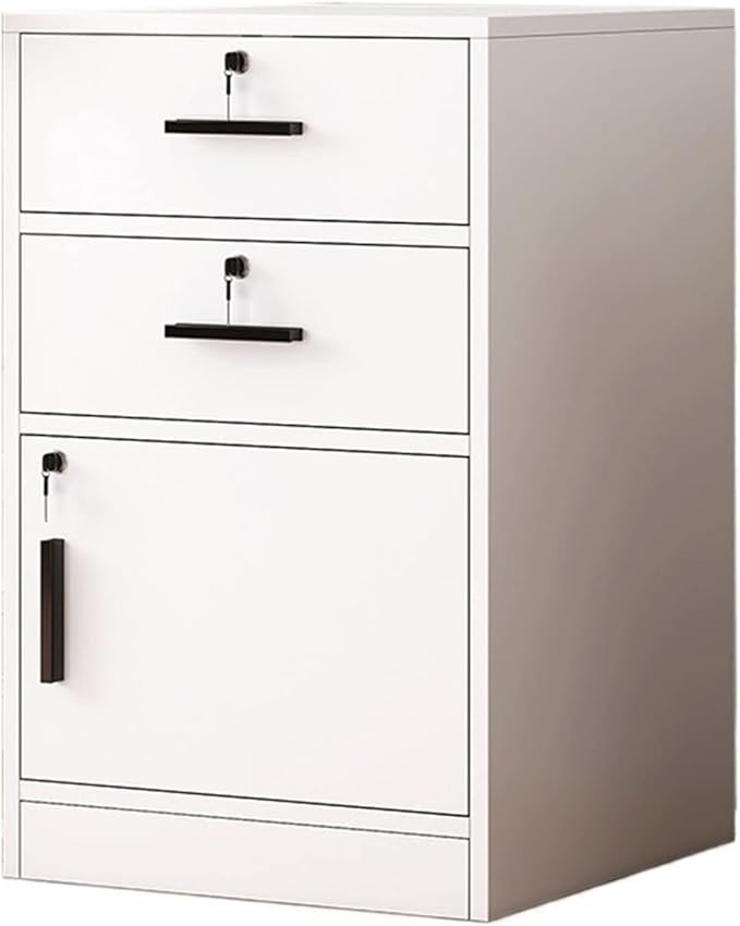 GLigeT Filing Cabinet Office File Cabinet Side Cabinet Floor Storage Cabinet with Lock Low Cabinet Drawer Office Cabinet Data Cabinet File Storage Cabinets (Color : D)