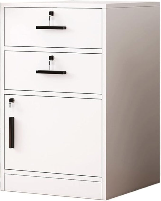 GLigeT Filing Cabinet Office File Cabinet Side Cabinet Floor Storage Cabinet with Lock Low Cabinet Drawer Office Cabinet Data Cabinet File Storage Cabinets (Color : D)