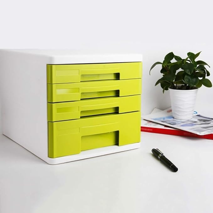 Painting File cabinets File Cabinets File Inductionfile Holder Desktop Cabinet Data Storage Box Office Supplies Portable Tidy Box-abs Material Plastic Bookcase