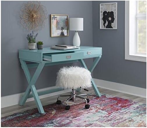 Maykoosh Writing Desk with Drawers Home Office Desk Rectangular Computer Table - 44 Length