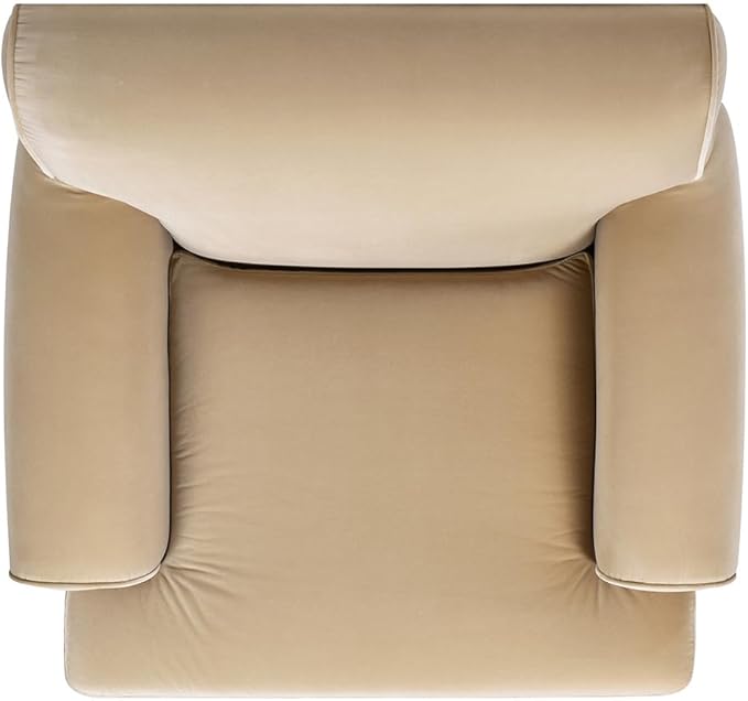 Jennifer Taylor Home Bliss 38 Lawson Living Room Accent Arm Chair with Metal Casters