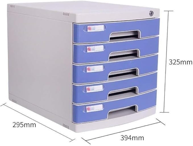 File Cabinet Lockable Data Office Storage Drawer Confidential Office Data File Organizer BoxesA15