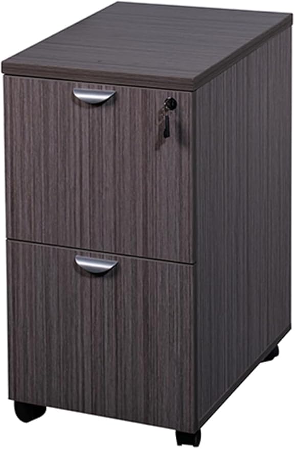 Boss Office Products Driftwood Boss Mobile Pedestal File 162229.5H