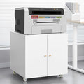 Bellemave TH-00054-3 Mobile File Cabinet 23.6inch White