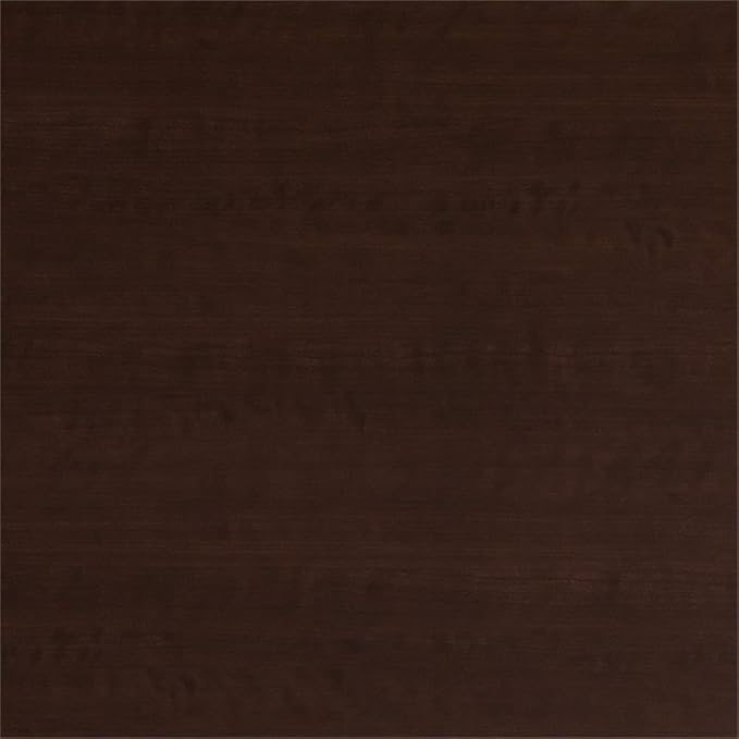 BOWERY HILL 71 Wood L-Shaped Desk Mocha Cherry Finish Transitional Home Office Desk Keyboard Tray Vertical Cabinet File Drawer Box Drawer Wire Management 72W Surface