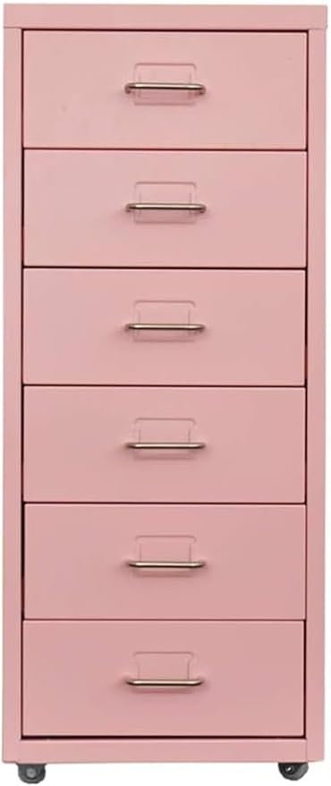 File Cabinet 6 Drawer Cabinet Office Data Cabinet Under Desk Storage Cabinet Side Cabinet (Color : D)