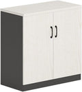 HASMI Filing Cabinet File Cabinet Office with Drawers with Lock Low Cabinet Wooden Data Storage Cabinet Filing Cabinet Partition Side Cabinet Storage Cabinet (Color : BW-0843-0.8m)