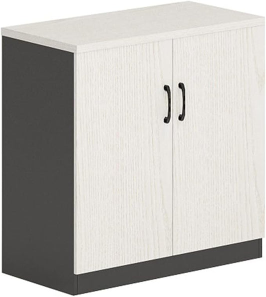 HASMI Filing Cabinet File Cabinet Office with Drawers with Lock Low Cabinet Wooden Data Storage Cabinet Filing Cabinet Partition Side Cabinet Storage Cabinet (Color : BW-0843-0.8m)