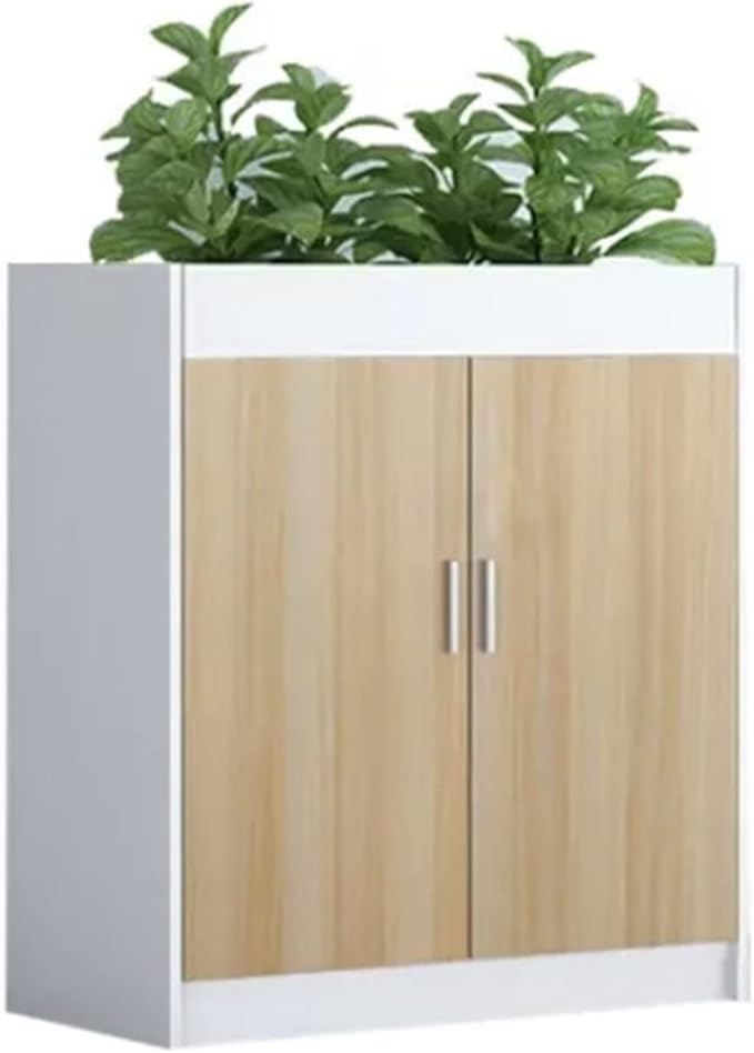 Filing Cabinet Storage Cabinet Low Cabinet Partition Cabinet Office Cabinet Data Cabinet Office Storage Cabinet File Cabinet Flower Slot Cabinet with Lock Storage Cabinet ( Color : 800*300*800 )