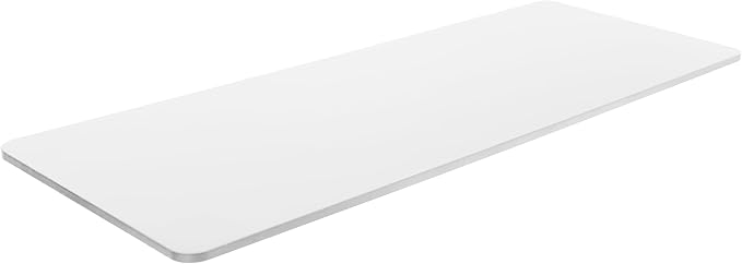 TechOrbits Electric Standing MDF Table Top 60 Inch - White