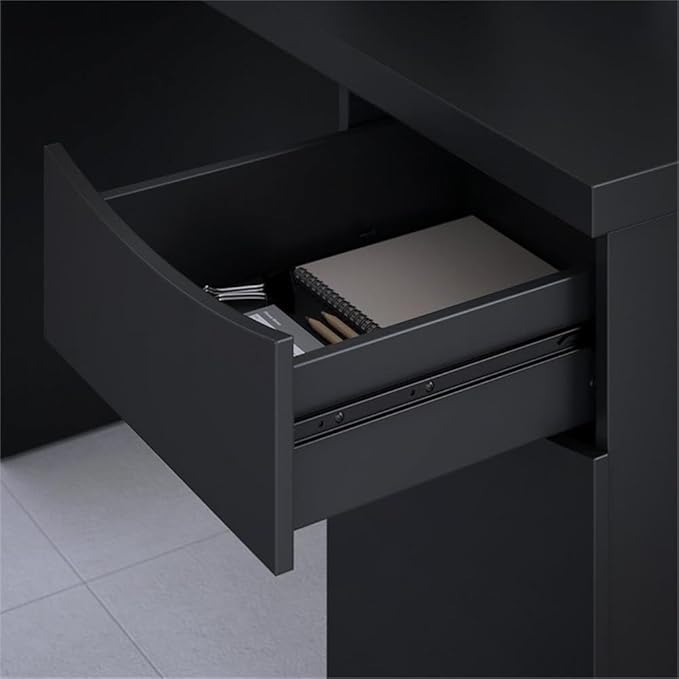Montrese Computer Desk in Classic Black