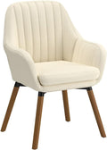 Roundhill Furniture Tuchico Contemporary Fabric Accent Chair Arm Rest Tan