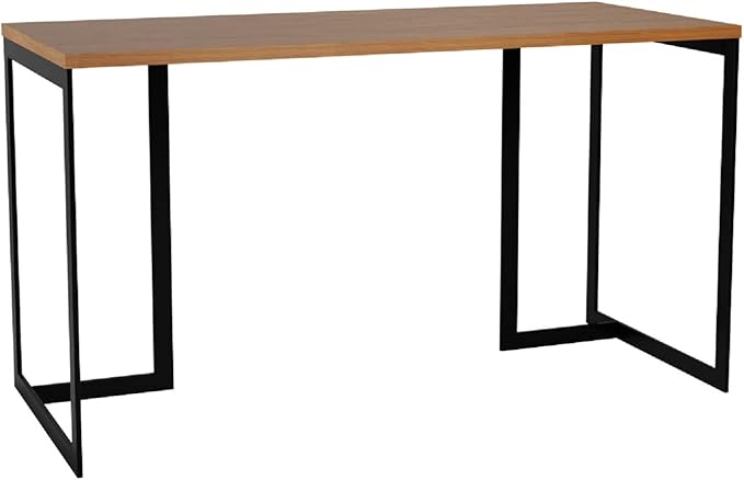 Manhattan Comfort Lexington Office Desk Maple Cream
