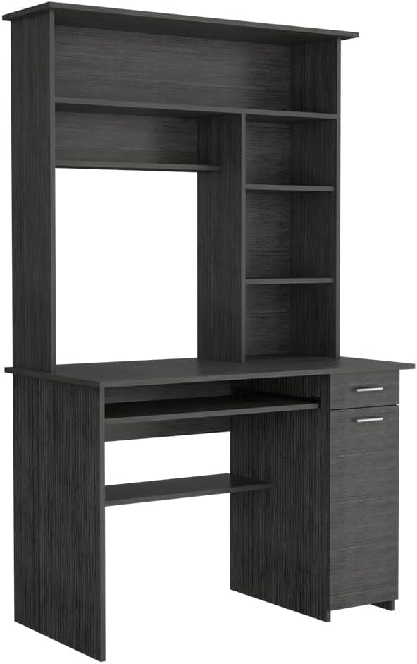Home Office Desk Computer Desk Acequia Office Smokey Oak