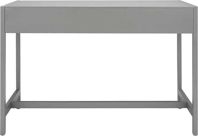 SAFAVIEH Home Collection Esther Grey 2-Drawer Desk