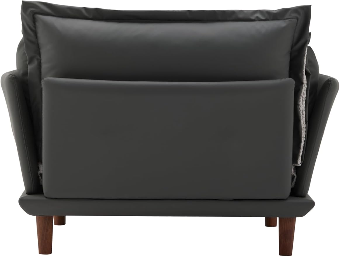 Modern Style Chenille Oversized Armchair Chair Single Sofa Lounge Chair for Living Room Bedroom