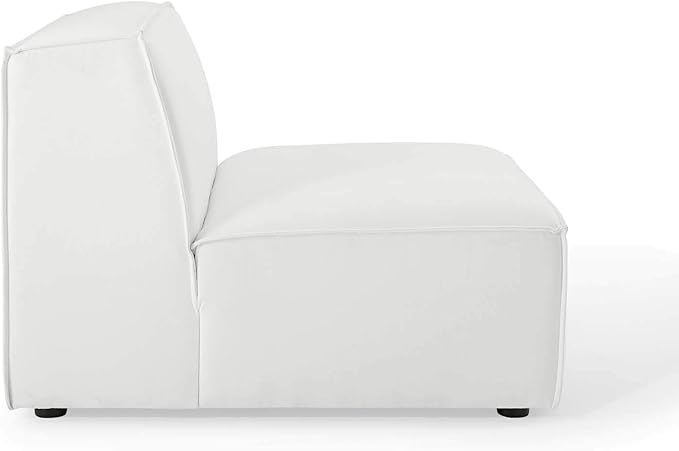 Modway EEI-3872-WHI Restore Sectional Sofa Armless Chair White