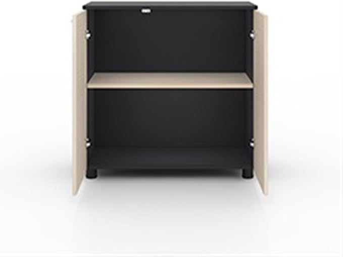 GLigeT Filing Cabinet Office Filing CabinetWooden Double Door Storage CabinetFile CabinetWith Combination LockTwo Storage Small Side Cabinet File Storage Cabinets