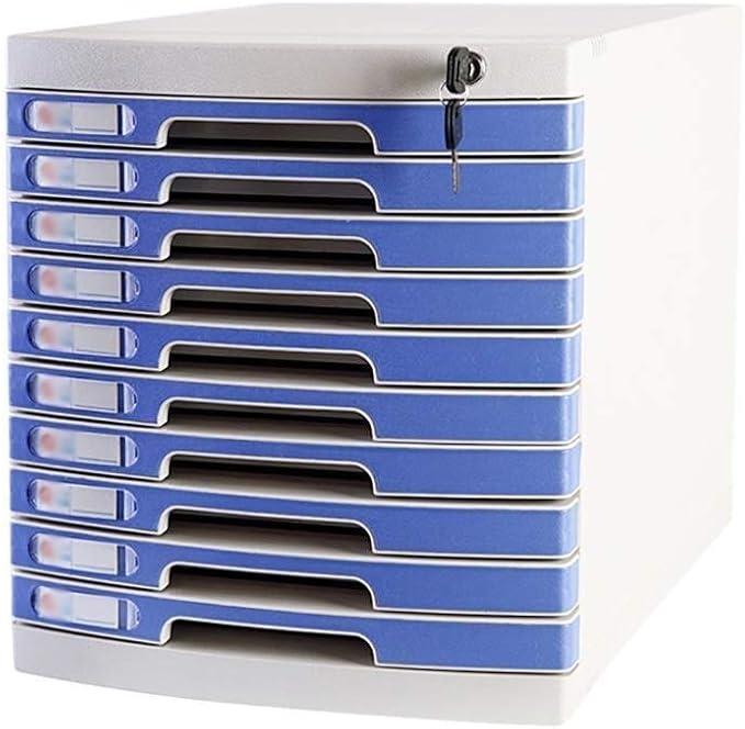 File cabinets Office Environment Friendly Plastic Durable Plastics Useful Unit Pp Plastic - 29.5x39.4x32.5cm Bookcase