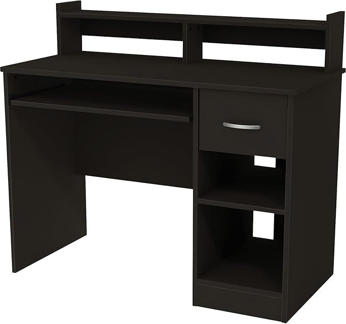South Shore Axess Desk with Keyboard Tray Black