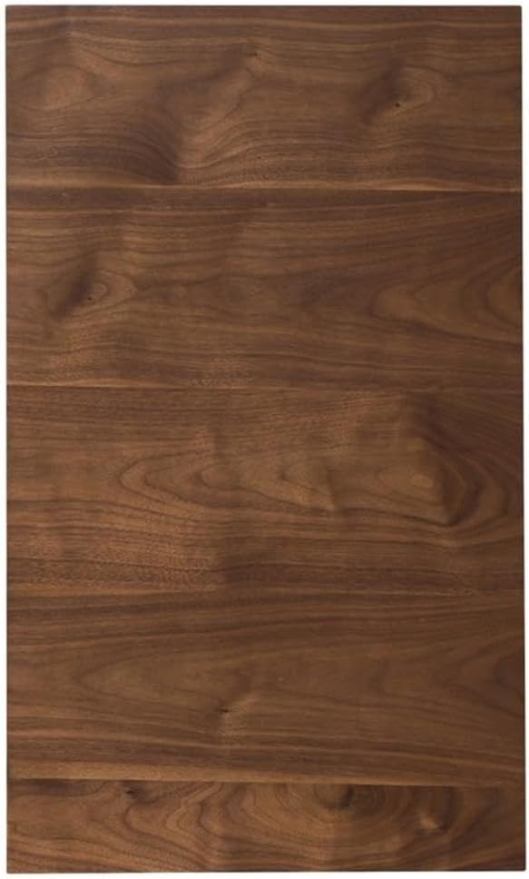 BOWERY HILL Contemporary 3 Drawer File Cabinet Medium Wood Finish Rubberwood and Walnut Veneer Construction Locking File Drawer with Letter/Legal Filing 27 H x 18 W x 30 D Office Storage