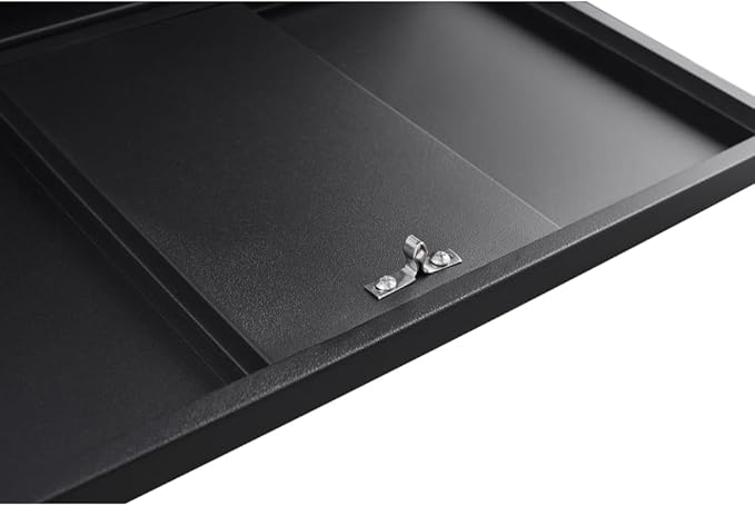 3-Drawer Mobile Filing Cabinet with Lock Legal/Letter Sized Office Storage Suitable for Offices and Study Rooms (Black + Metal + Metal)