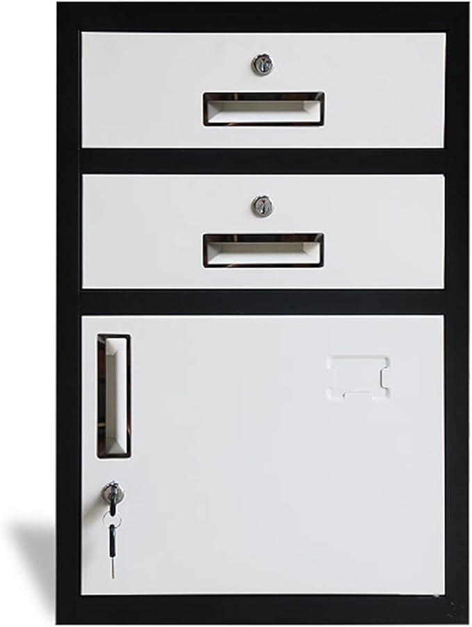 File Cabinet Metal Cabinet File Cabinet Office Data Cabinet Low Cabinet with Lock Tool Cabinet Drawer Small Cabinet Balcony Storage Cabinet Filing Cabinet (Color : 6) (2)