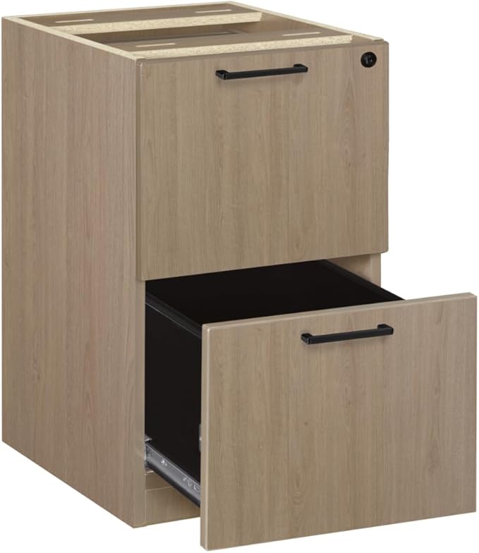 Regency Legacy File File Pedestal Drawer Unit- Noble Oak