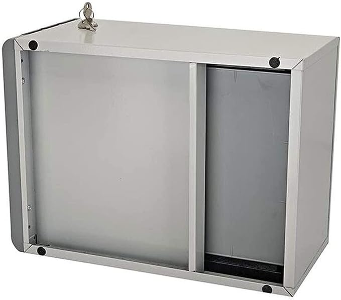 Desktop Three-Tier Metal File Cabinet with Locking Low Cabinet Drawer Type Data Cabinet Storage Cabinet Storage Tin Small Cabinet