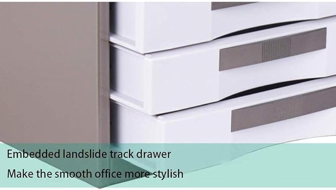 File Cabinets File Cabinet 7 Drawers Desktop Storage Box Home Office Cabinet Desktop Archives Desktop Data Storage File Box StorageBlueOne Size