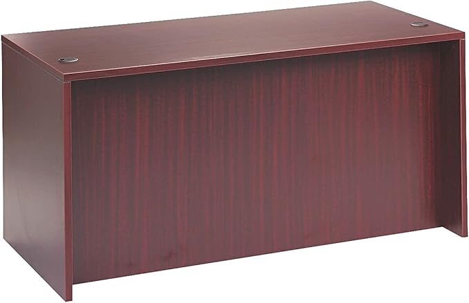 Alera Valencia Series 60 by 30 by 29-1/2-Inch Desk Shell Mahogany