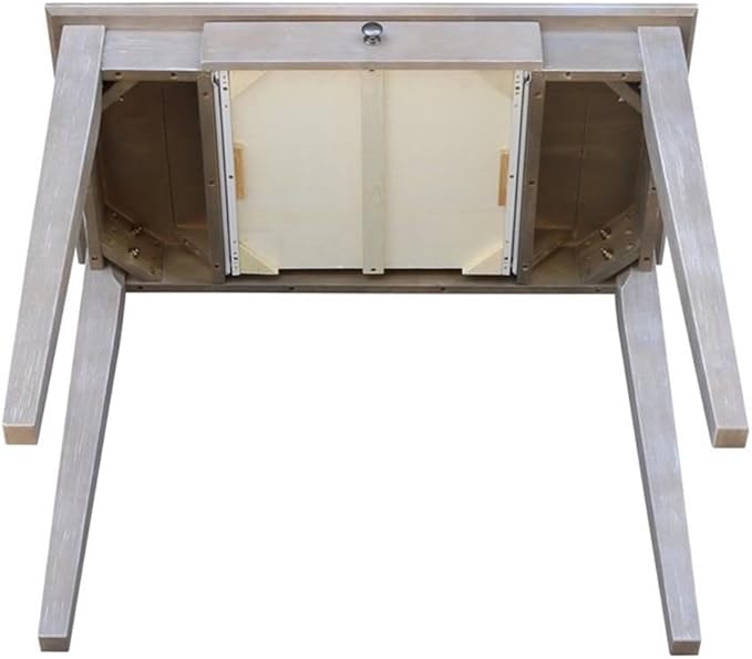 International Concepts Writing Desk Washed Gray Taupe