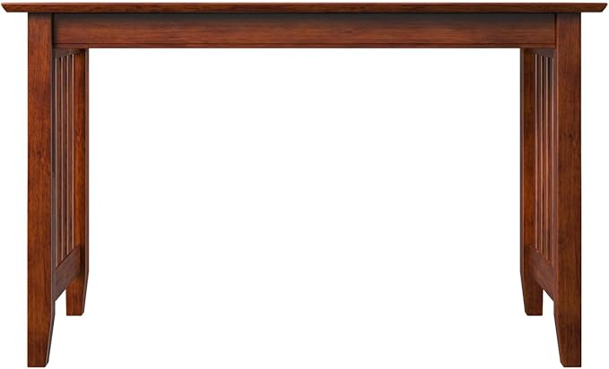 AFI Mission 48 Solid Wood Writing Desk Walnut