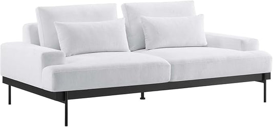 Modway EEI-6214-WHI Proximity Upholstered Fabric Sofa White