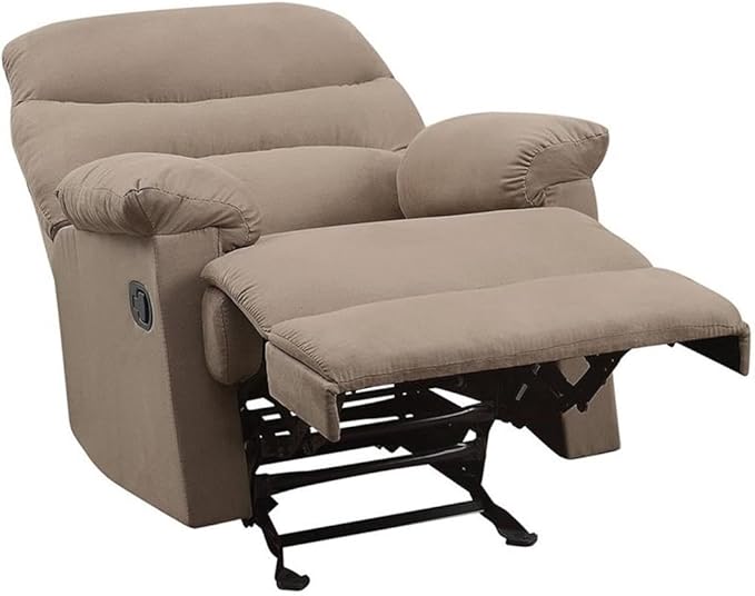 Acme Furniture Arcadia Recliner in Light Brown
