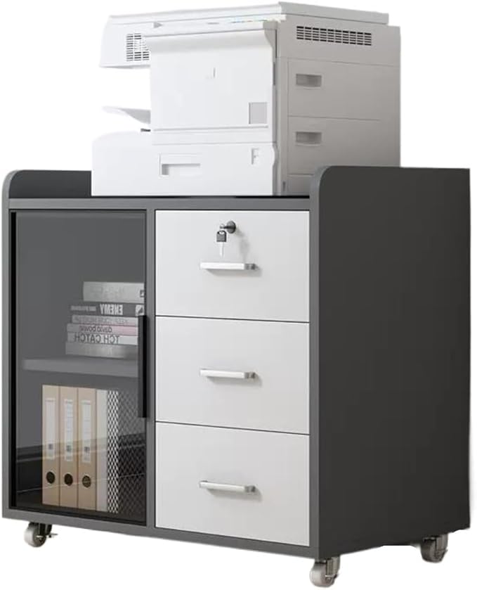 Filing Cabinet Office Cabinet Side Cabinet Side Cabinet Mobile Cabinet Floor Printer Cabinet Pantry Cabinet (Color : A)