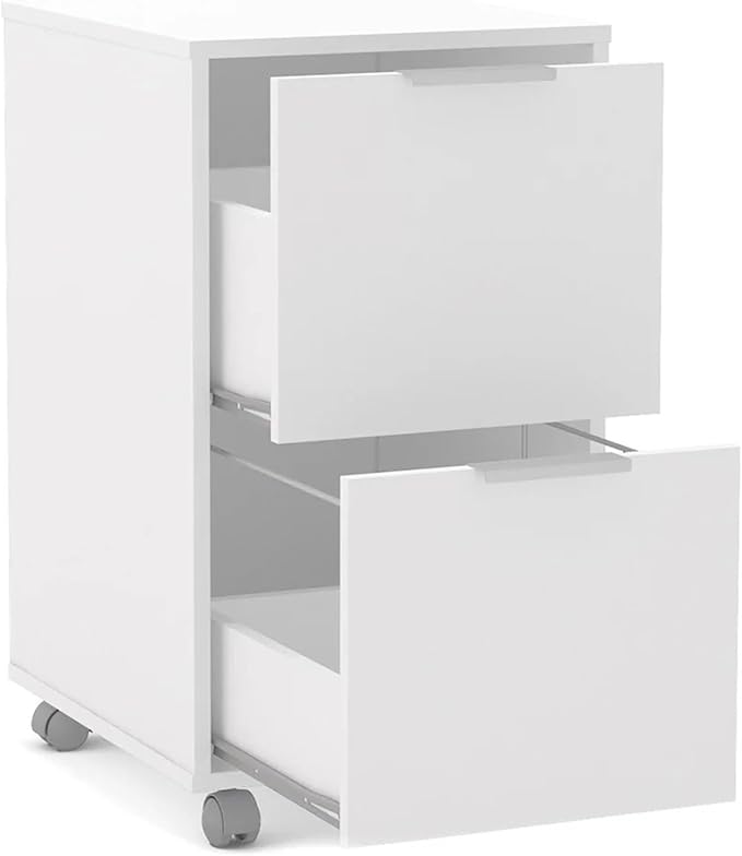 Mobile File Cabinet Mobile File Cabinet with 2 Drawers Rolling Storage Solution Office Home