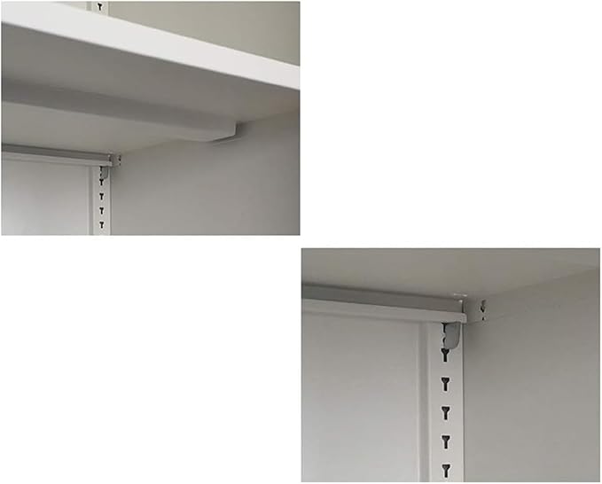 File Cabinet Glass Sliding Door File Cabinet with Lock File Cabinet Information Cabinet Under Desk Storage(Color:A)