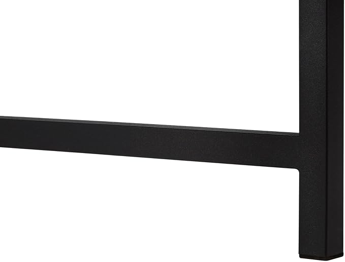 Monarch Specialties I 7391 Computer Desk Home Office Corner 58 L L Shape Work Laptop Metal Laminate Brown Black Contemporary Modern