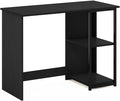 Maykoosh Computer Desk 40 Inch Modern Home Office Desk Americano Black