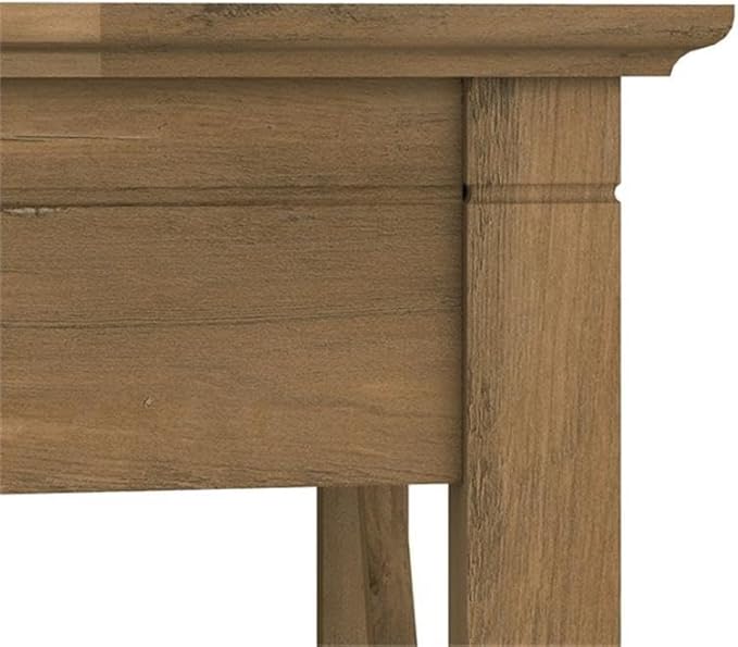 Bush Furniture L Shaped Desk with Lateral File Cabinet | Key West Collection Corner Computer Table with Storage for Home Office with Filing Unit | 60Wx60Dx30H