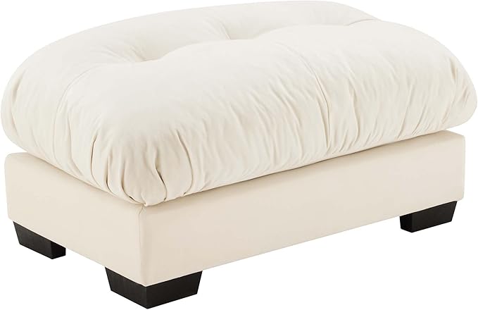 Sectional Couch Ottoman Cream