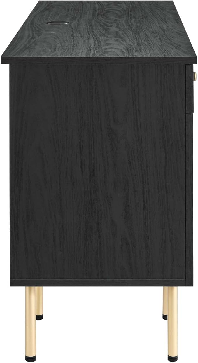 Modway EEI-6199-BLK Chaucer Office Desk Black