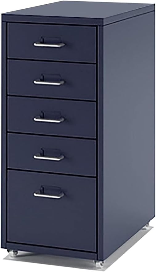 File Cabinet 5/6/8 Drawer File Cabinet Drawers Storage Cabinets File Cabinet Under Desk Organiser Sideboard (Color : Dark Grey Size : 5)