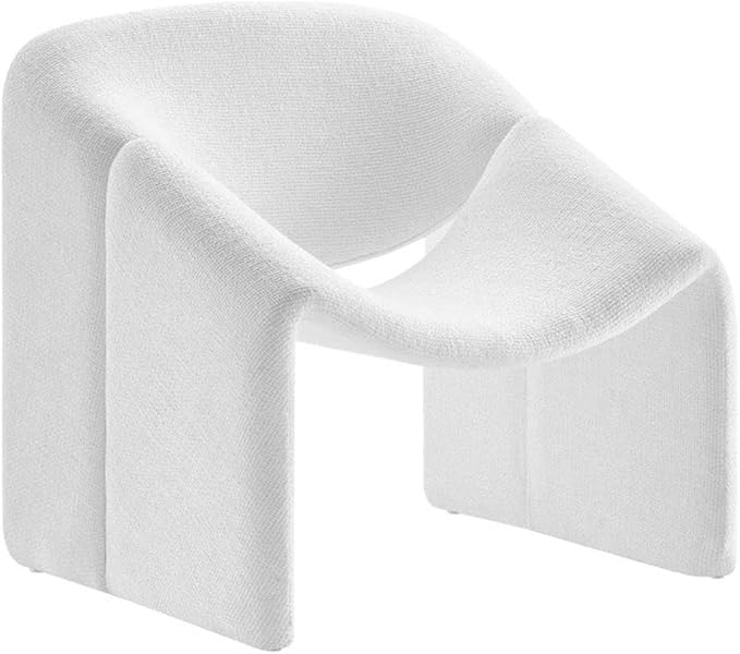 Modway EEI-6767-FRO Vivi Chenille Upholstered Accent Chair Frost