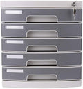 File Cabinet Five Locking Drawers Useful Drawer Storage Desk Organizer File Cabinet Drawers